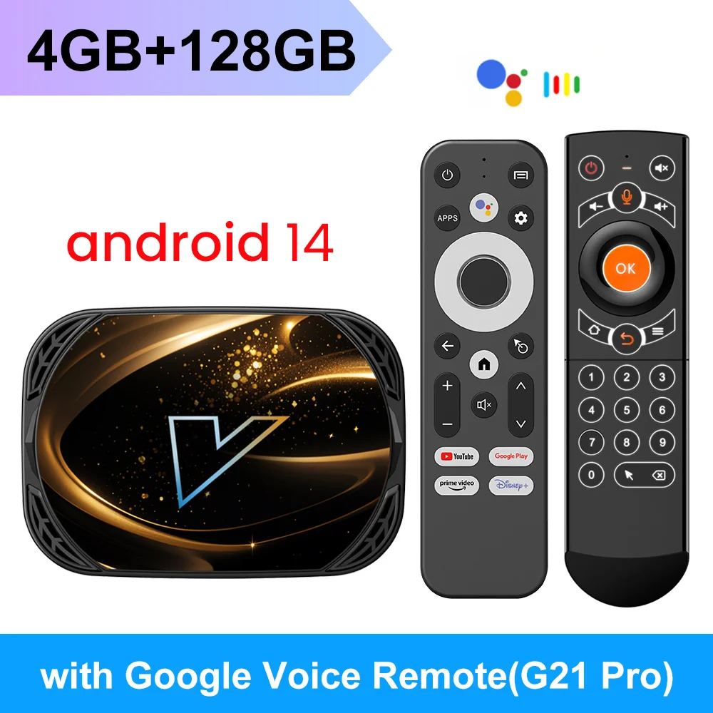 VONTAR X5 Android 14 TV Box Amlogic S905A (S905X5M) 4GB 128GB 32GB 64GB 1000M WiFi6 4K AV1 Google Play Media Player Set Top Box image 3