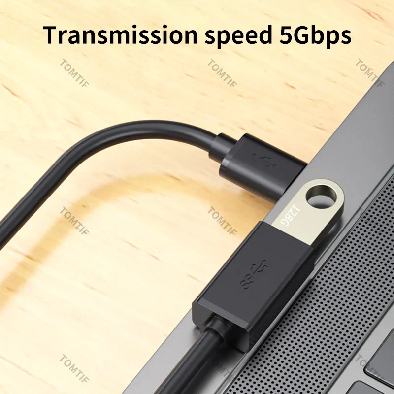 3.0 USB Extension Cable 5m 3m for PC Laptop SSD TV Printer USB 3 0 Extension Cable Male To Female 2m 1m 0.5m Short Data Cord