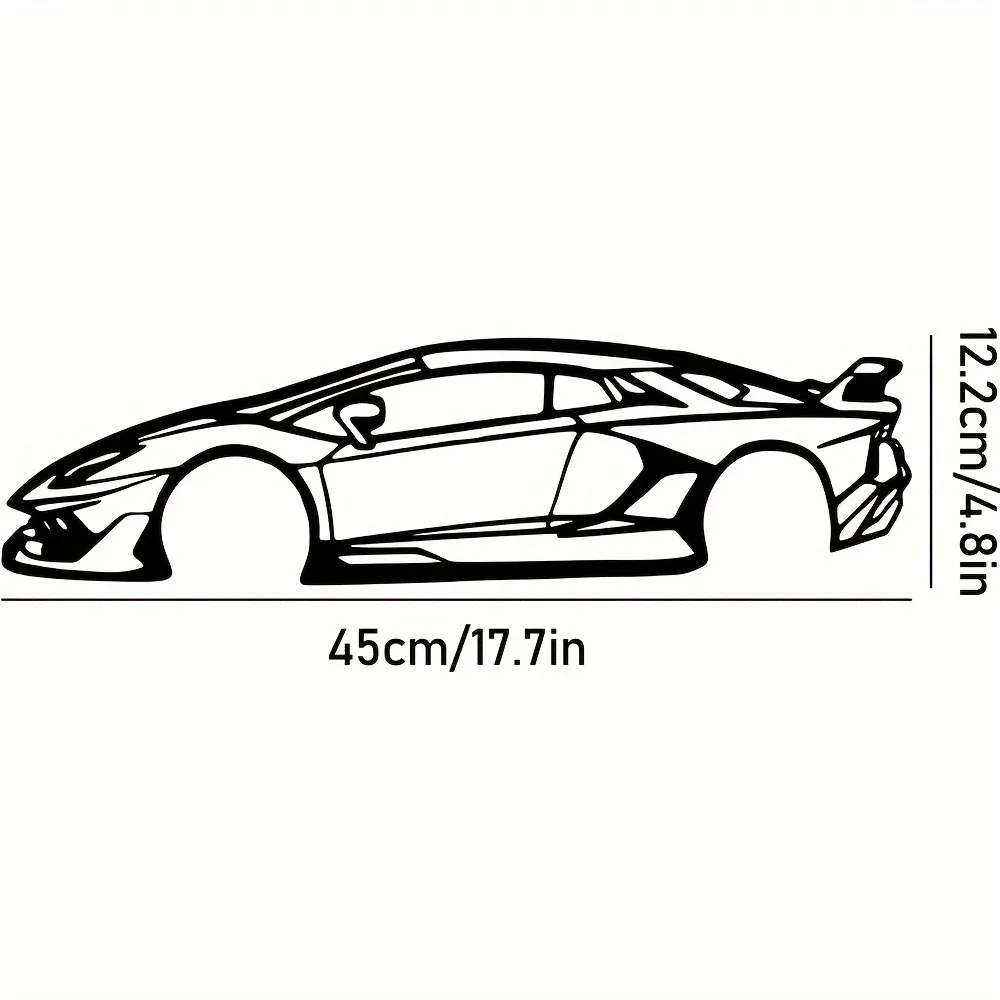 hot border metal line sports car car wall decoration hanging ornaments iron decorations Premium Iron Decorations Iron