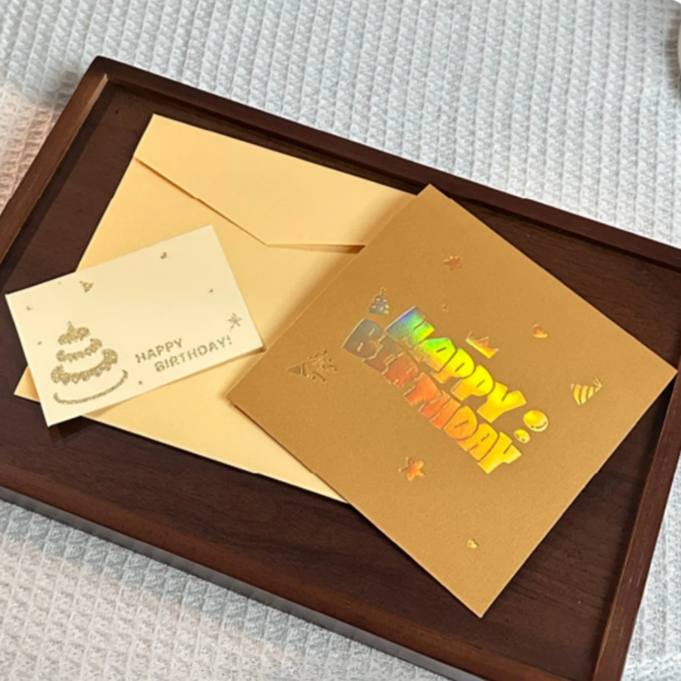3D Pop-up Geburtstagskarten Handgemachte Grußkarten mit Umschlägen für Weihnachten Valentinstag Geburtstag Jubiläum Hochzeit – Detail 5
