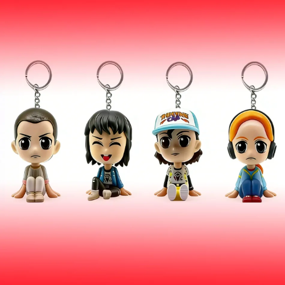 Figurki akcji 2026 New Strange Jane Hopper/Will Byers/Mike Wheeler, lalki, gadżety, modne breloczki, figurki akcji w blind boxie