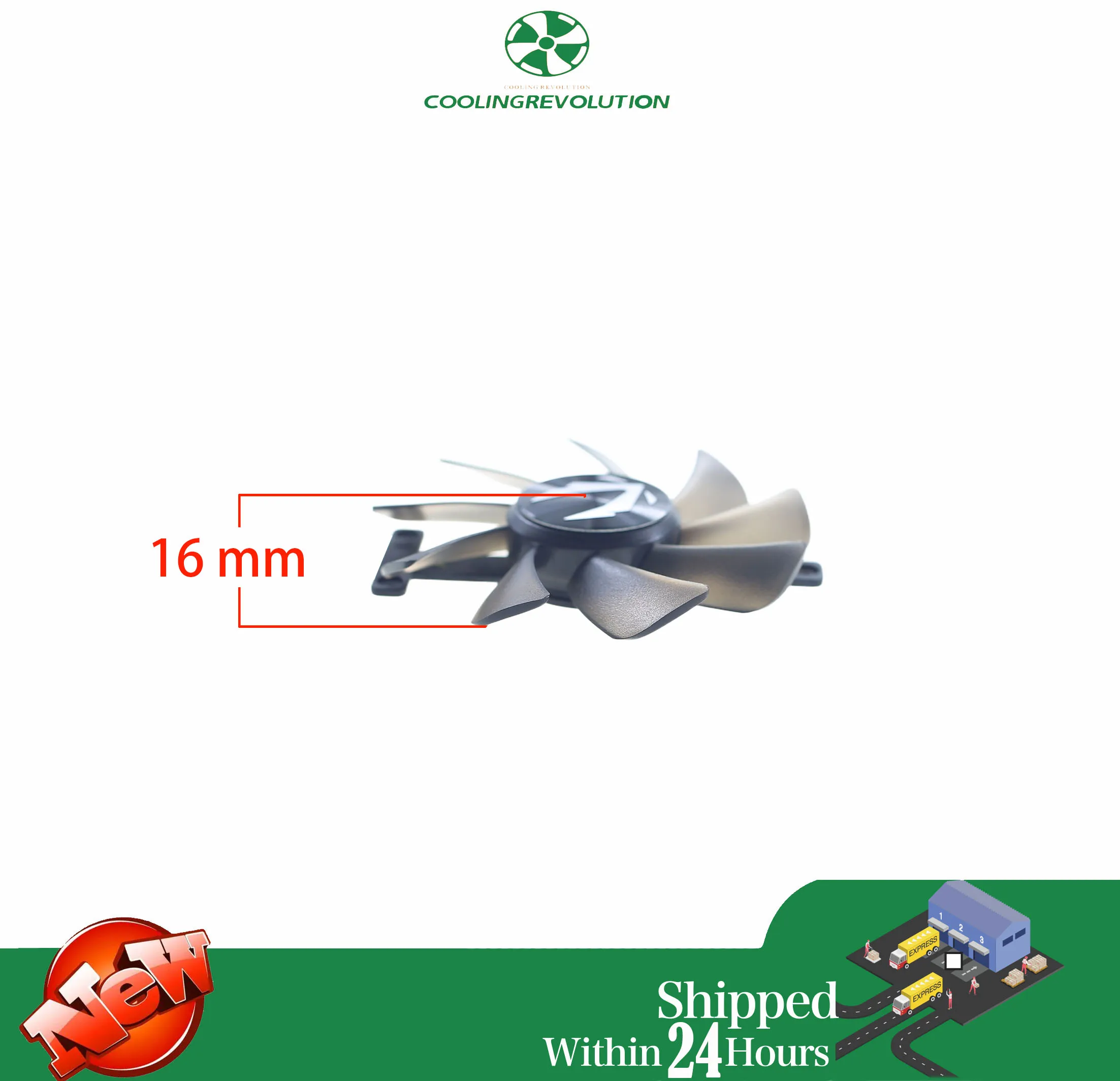 Wentylator chłodzący kartę graficzną 87MM CF9015H12S DC12V 0.40A 4PIN dla ZOTAC Gaming GeForce RTX 2080 — zdjęcie 4