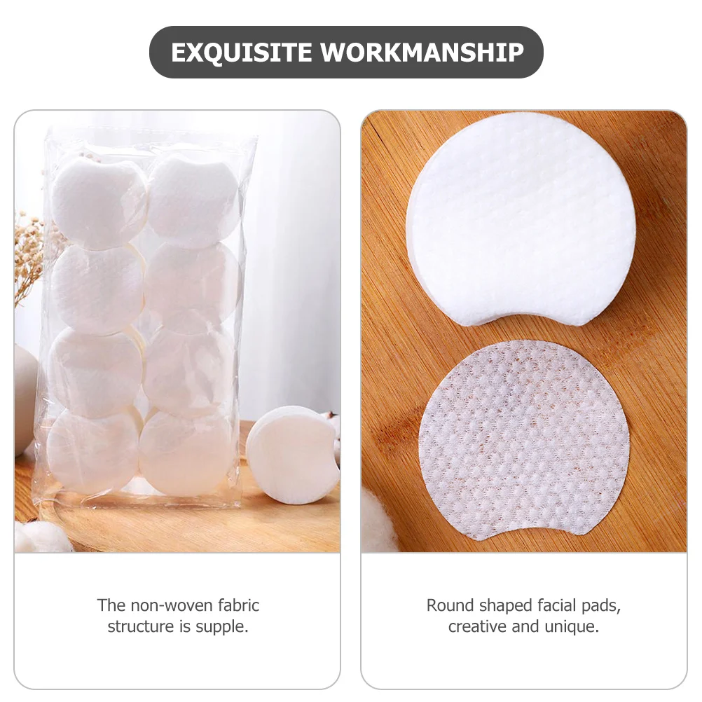 Mini lingettes démaquillantes en coton à motif de perles, tampons pour femmes, enlèvement du visage, masque facial remodelé, 600 pièces