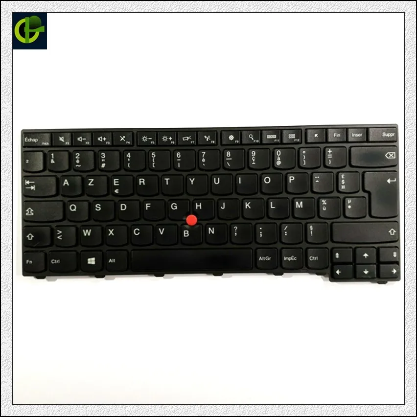 Teclado Azerty francés retroiluminado para lenovo ThinkPad, L440, L450, L460, L470, T431S, T440, T440P, T440S, T450, T450S, e440, e431S, T460 FR