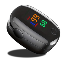 Oximeter Fingertip Pulse Blood Oxygen Saturation Monitor With LED Display Fingertip Oximeter Testing SpO2 Health Care