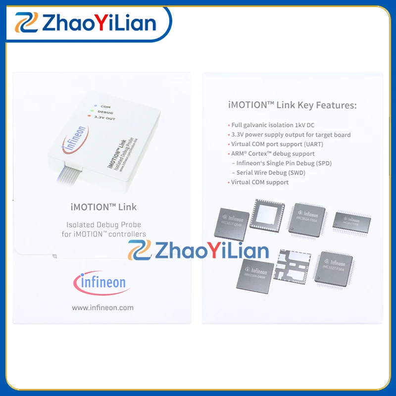 For IMOTIONLINK iMOTION Link Isolated Debug Probe Motor Control Programmer