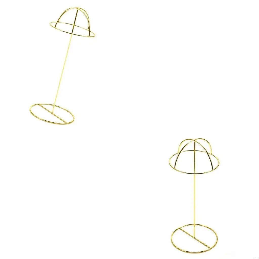 

Metal Hat Stand for Tabletop Unique Designs Rack for Baseball Caps Charm Storage