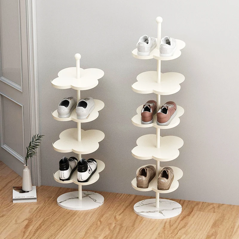 Simple shoe rack door household small narrow crack small apartment aisle dormitory shoe cabinet homestay vertical multi-layer