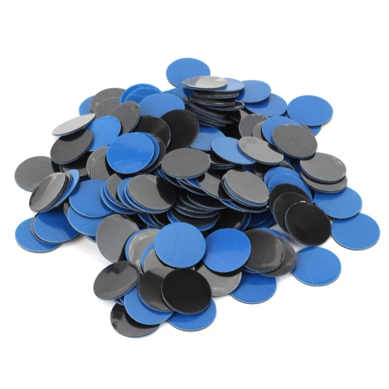 Universal Tire Repair Rubber Patch Multifunctional Stick Tool For Car Motorcycle 25mm Dia100Pcs
