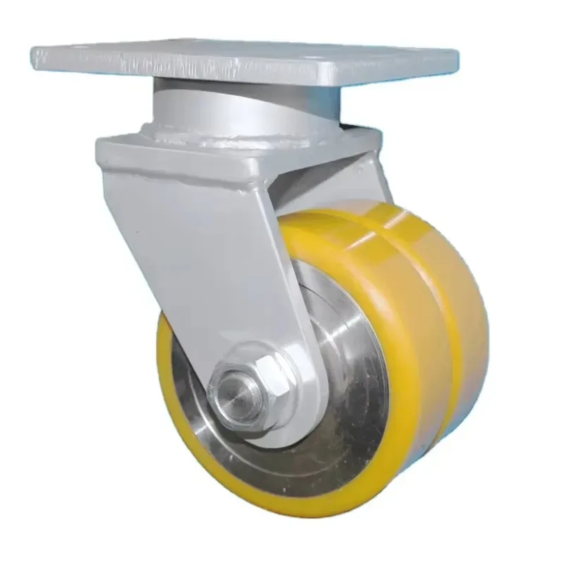 2 4 5 10 Tons Load Heavy Duty Industrial Caster PU Scaffold Wheel
