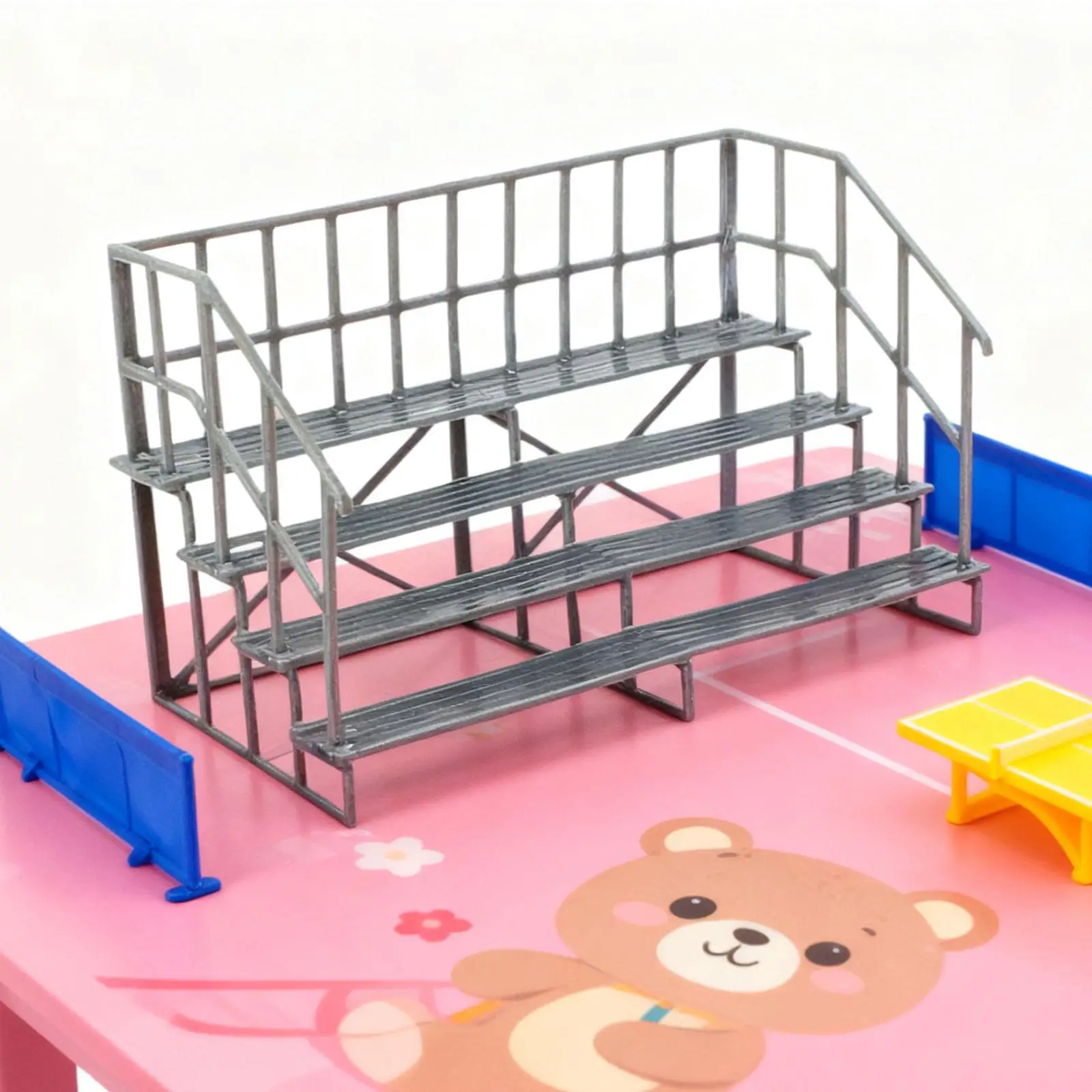 HO schaal grandstand model cadeau, realistische lichtgewicht creatieve miniatuur landschapsaccessoires, DIY 1:87 schaal grandstand