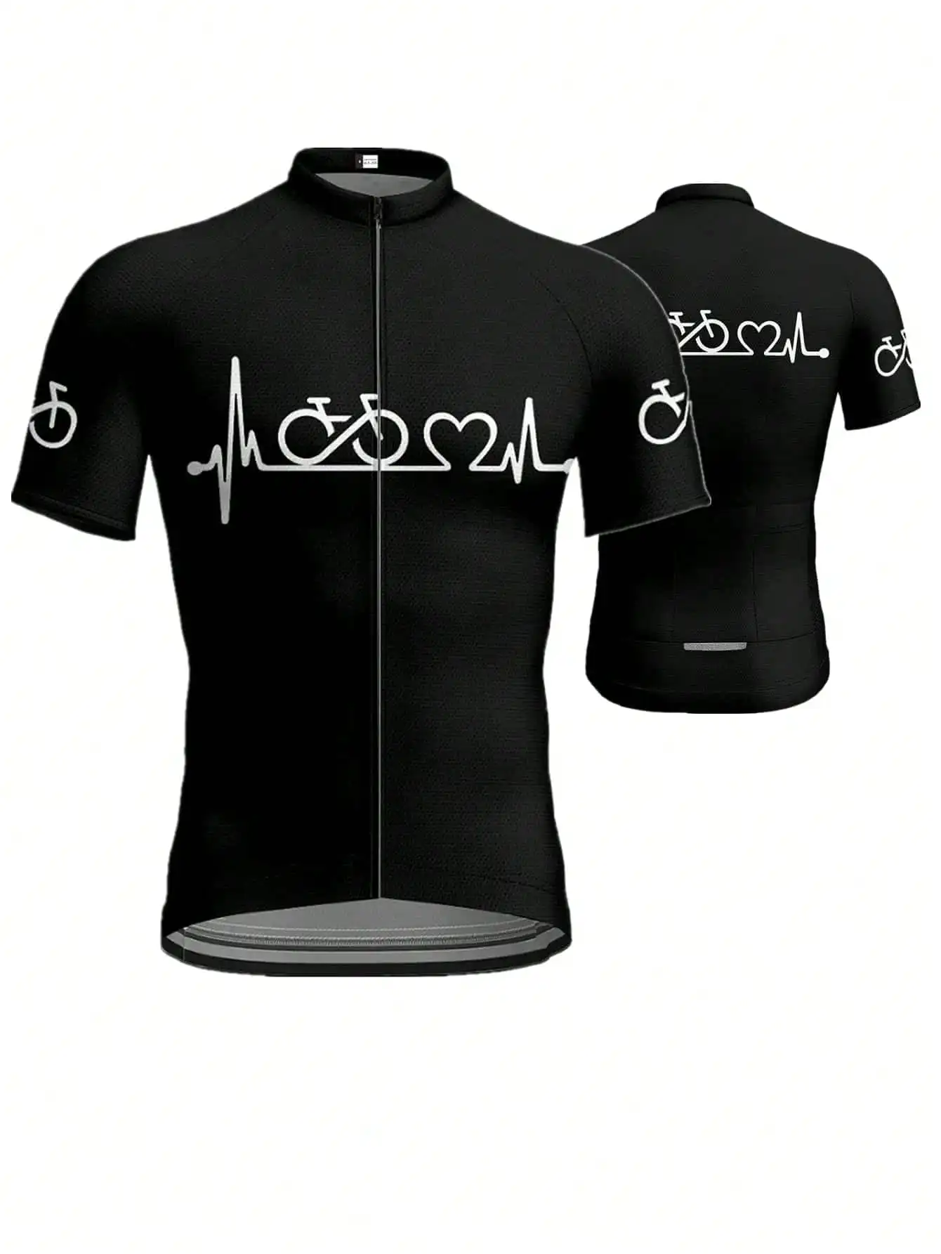 

Men Short Sleeves Cycling Jersey Polyeste Clothing MTB Shirts Bike Clothes