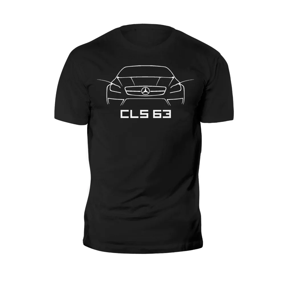 Brand Cotton Men T-Shirt Letter Print Casual Black T-Shirts New Cls 63 Outline Tee Men Cool Tees Tops T Shirt Digital Printing