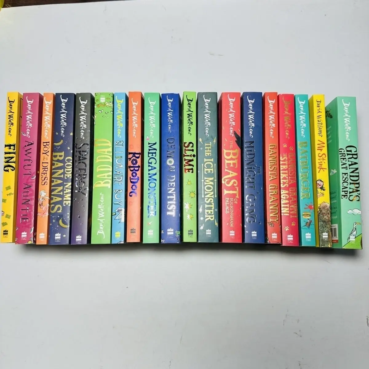 Imagem -03 - David Williams Inglês Original Chapter Book 20 Volumes Alta Qualidade