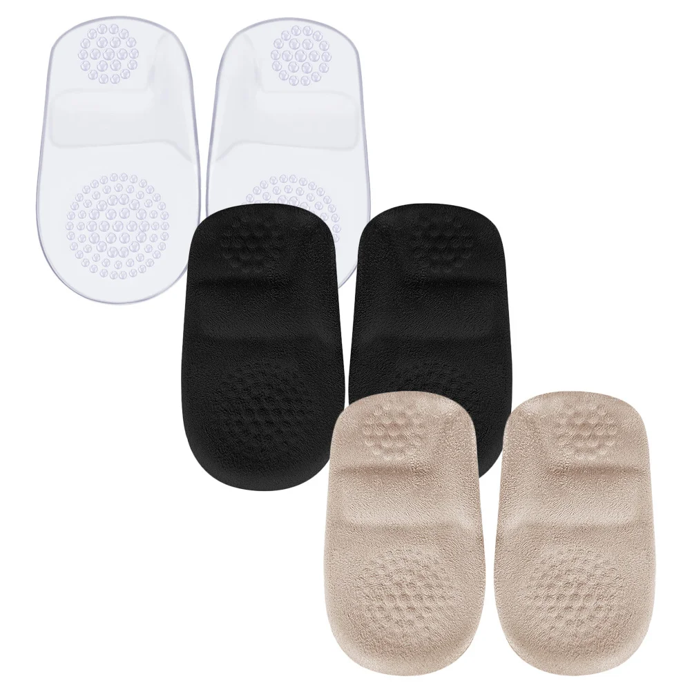

3pcs Gel Heel Cushion Pads For High Heels Blister Prevention Shoe Inserts Back Heel Liners Women Shoe Accessories Fit Loose