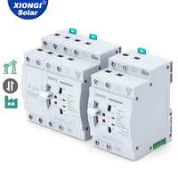 XIONGISOLAR G2R-63 Din Rail 2P 4P ATS Dual Power Automatic Transfer Switch Electrical Selector Switches Uninterrupted Power