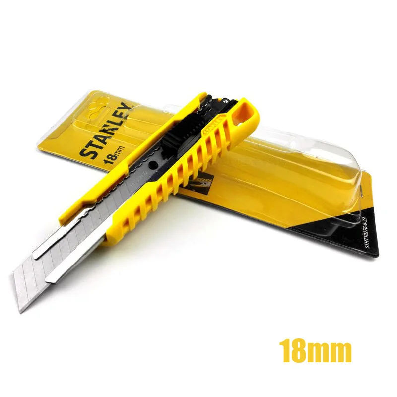 Stanley Self-locking Universal Art Knife 18mm Paper Cut Electrician Knife STHT10276-8-23