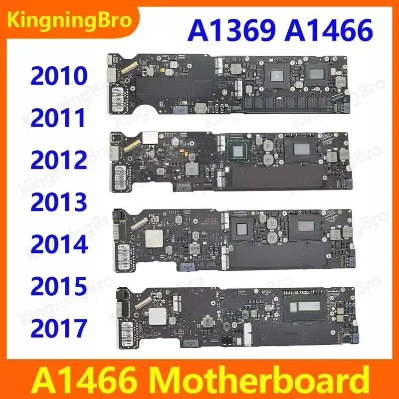 

New! Original A1466 Logic Board For Macbook Air 13" A1369 A1466 Motherboard i5 i7 4GB 8GB 2010 2011 2012 2013 2014 2015 2017