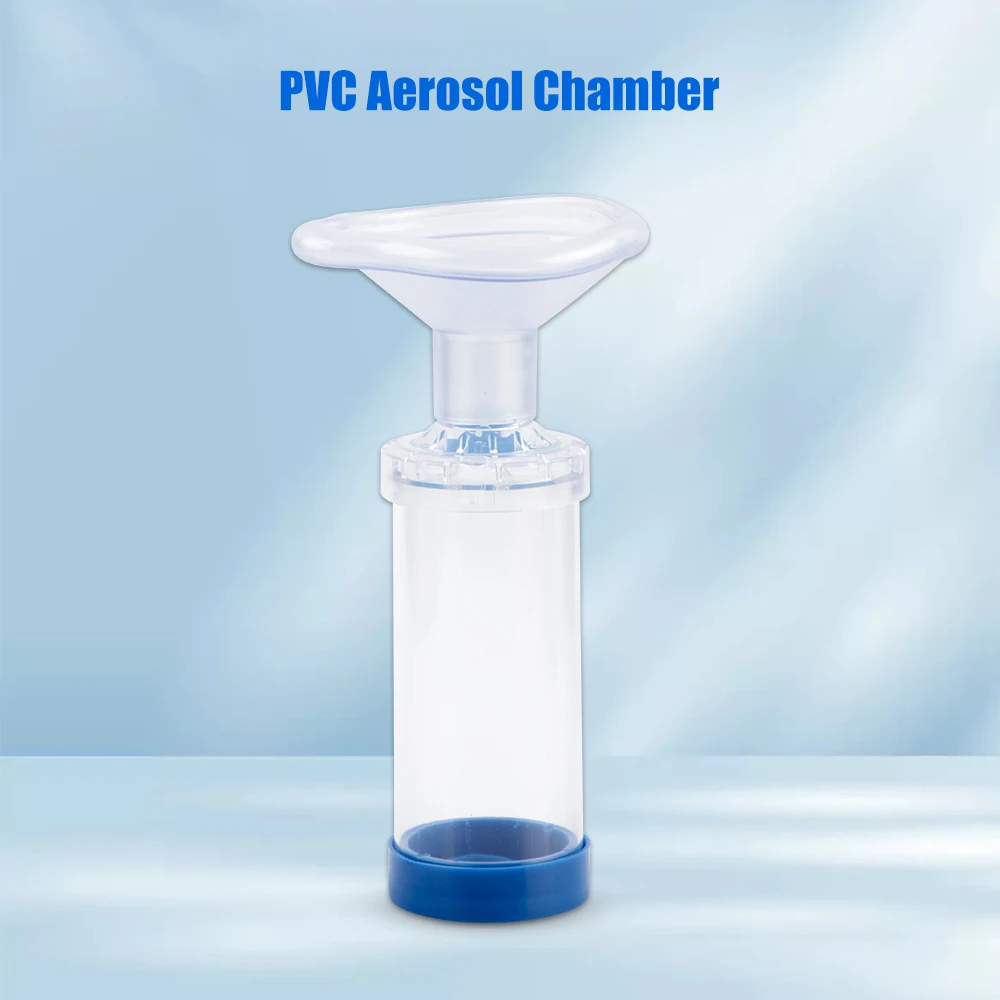 Automizer Spacer Mist Storage Compressor Nebulizer Tank Aerochamber with Mask Cup for Pet Adults Children Asthma Inhale Chamber