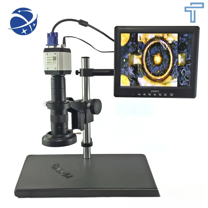 Original brand new！！XDC-10A 0.7X-4.5X Monocular zoom television display microscope /Digital Microscope for Electronic Inspection