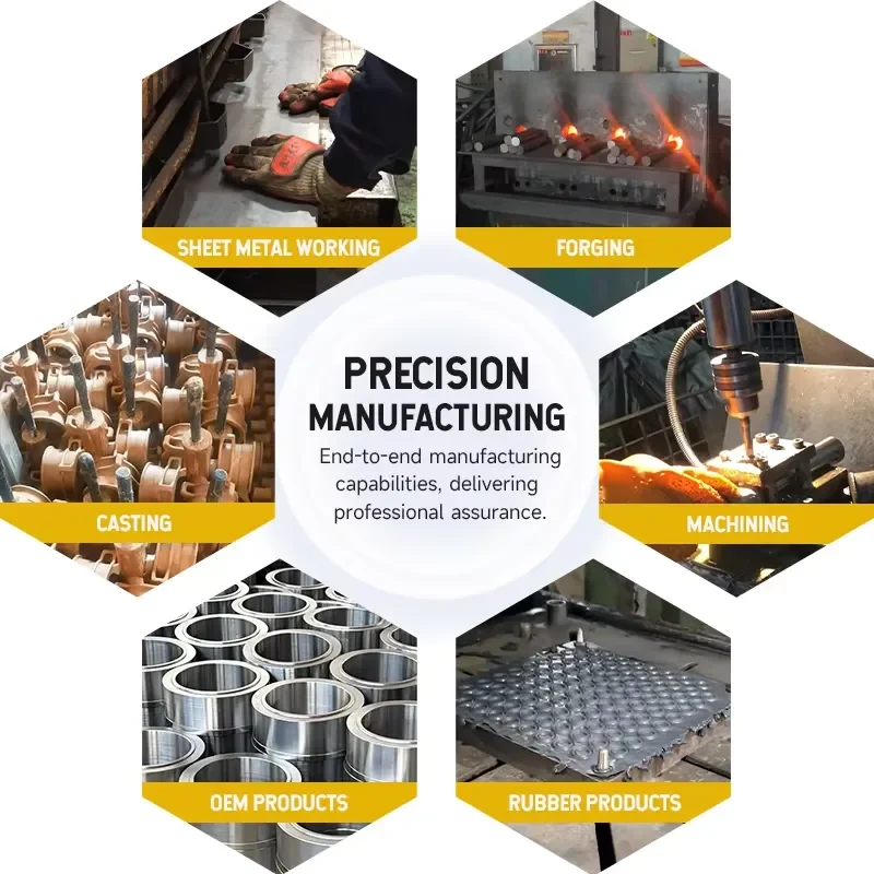 for Hot Forging Service Precision Parts Aluminum Alloy Brass Steel Carbon Steel Custom Metal Forging