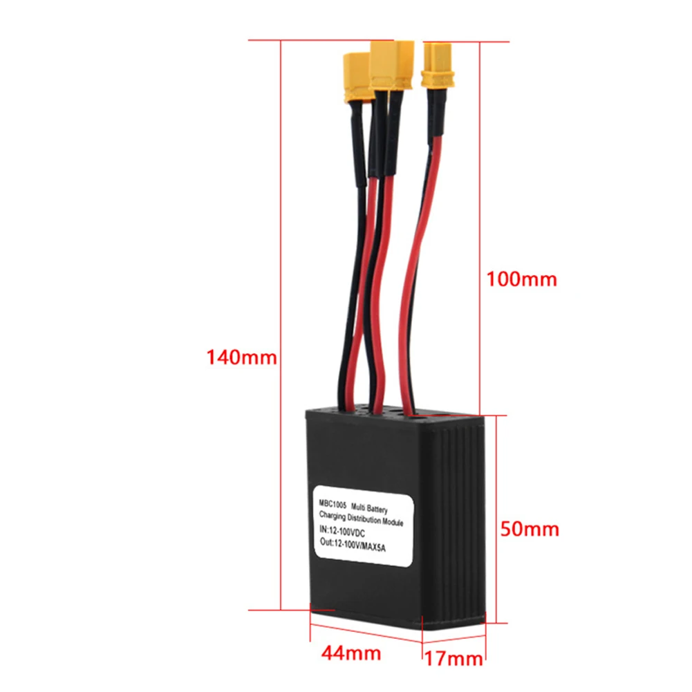 Modulo parallelo batteria Scooter elettrico 12V-100V 5A per convertitore batteria doppia modifica Ebike accessori per biciclette elettriche