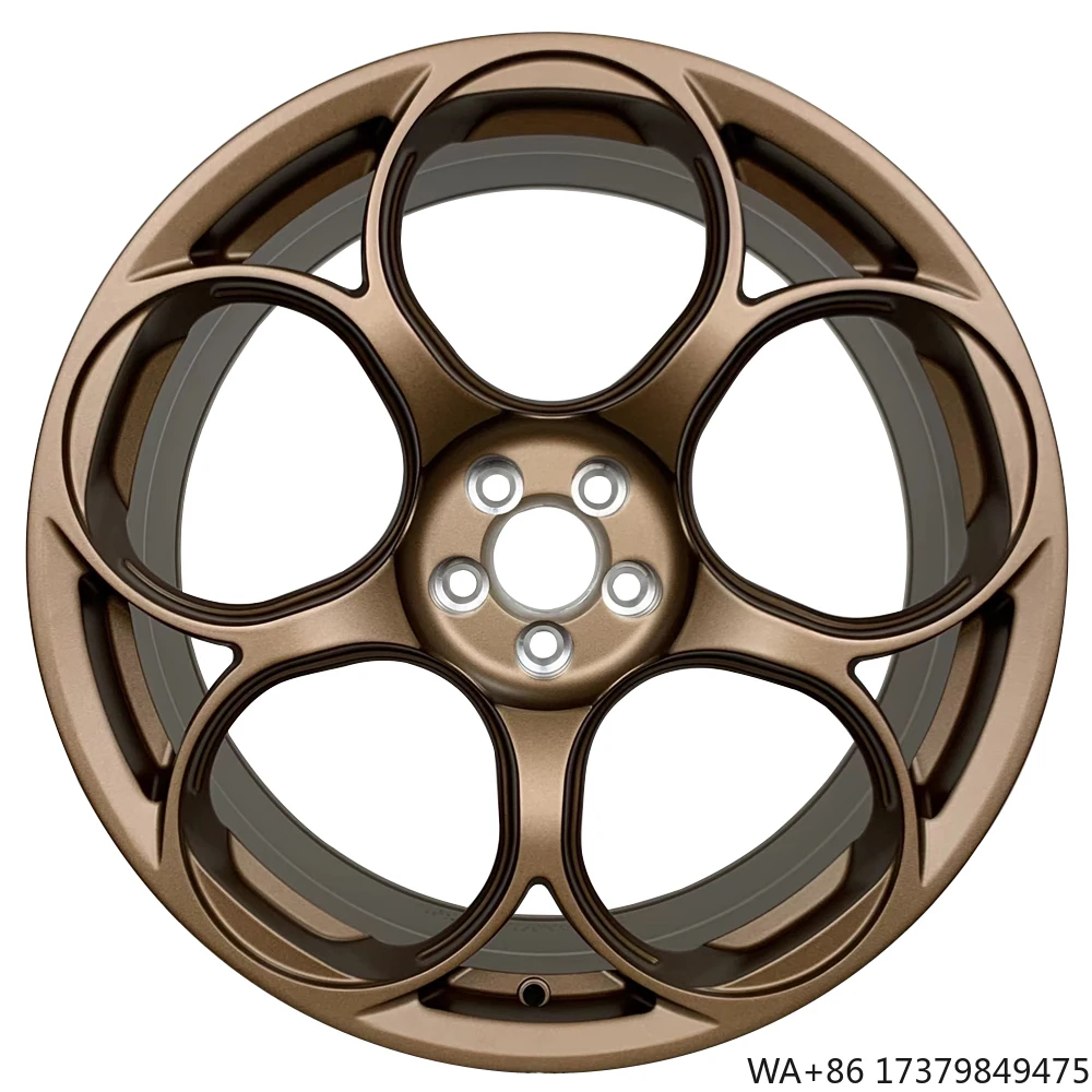 

Passenger Car Wheels 18 19 20 21 22 23 Inch 5x98 5x120 Luxury Full Golden Classic Forged Wheels Alloy Rims for Alfa Romeo Giulia