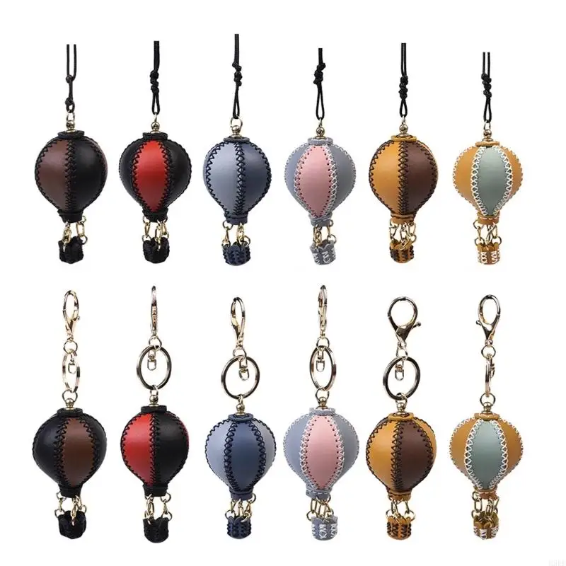 Handmade Hot Air Balloon Auto Accessory Strong Vehicle Gift Item Upgrades for Rearview Mirror Storage Phone Decors H9EE