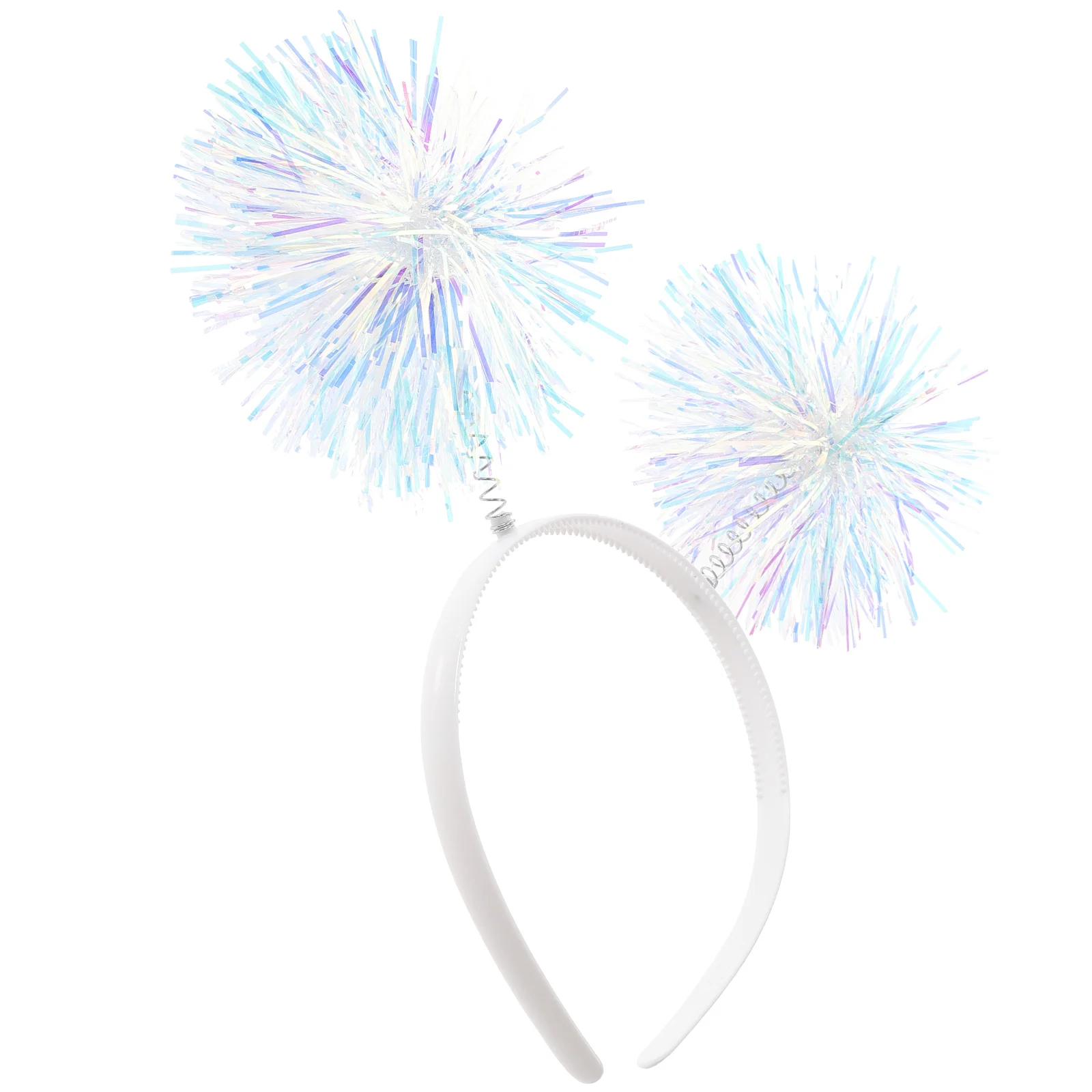 

Headband Pom Disco Ball Headbands Hair Ring Plastic for Women Birthday Women's Girl