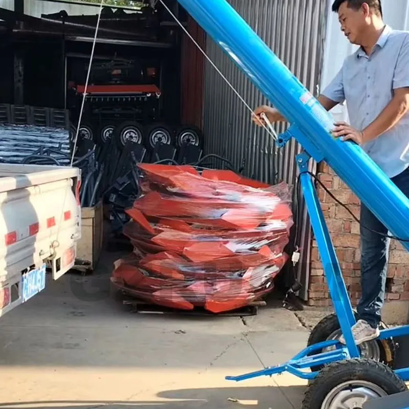 

Road Mobile Grain Suction Machine Anti-aircraft Gun Grain Collector Farm Grain Collection Loading Machinery （customized）