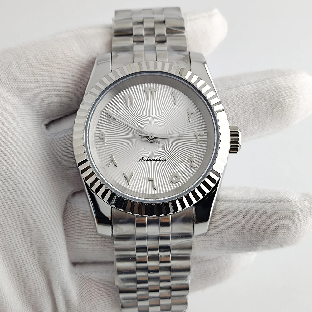カスタマイズされた時計 NH35 36 ミリメートル/39 ミリメートルレディース/メンズ自動機械式時計サファイア自動オイスター時計