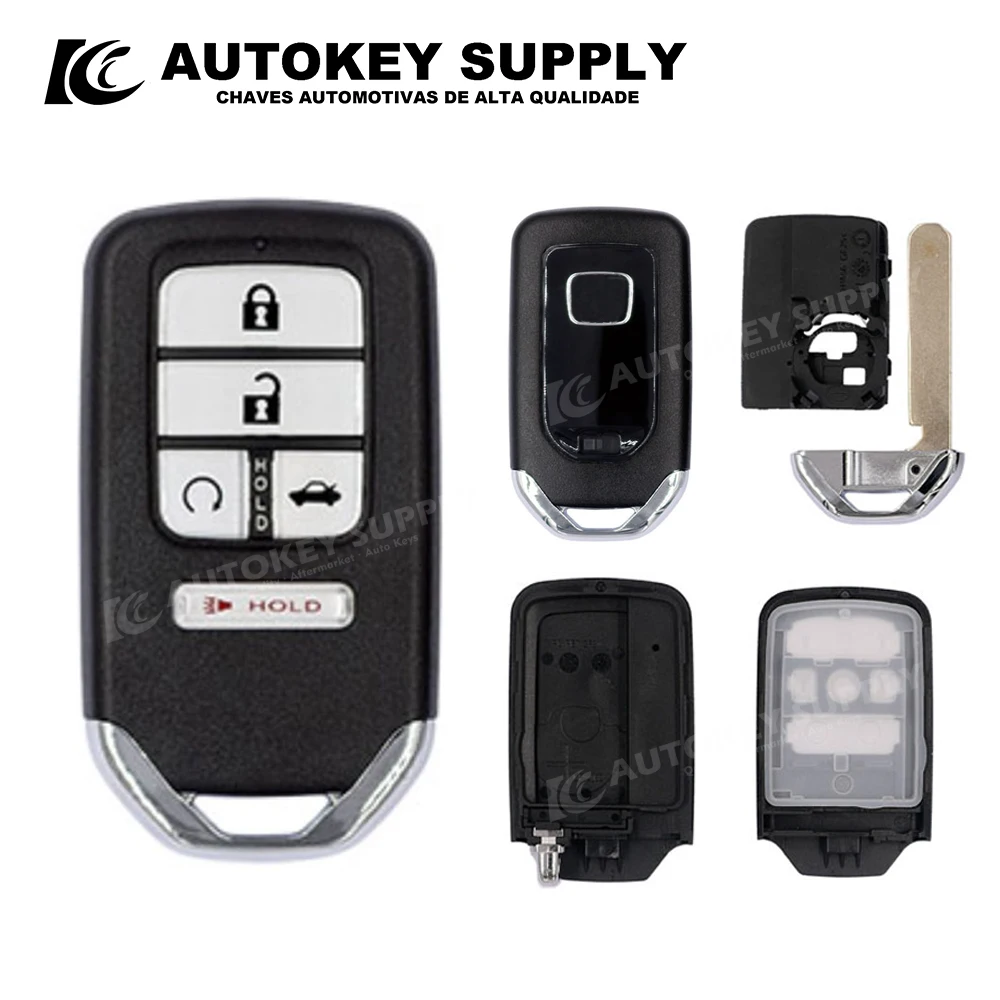 

ForHonda Smart Card 4+1 Button (Car) With Logo Autokeysupply AKHDS310