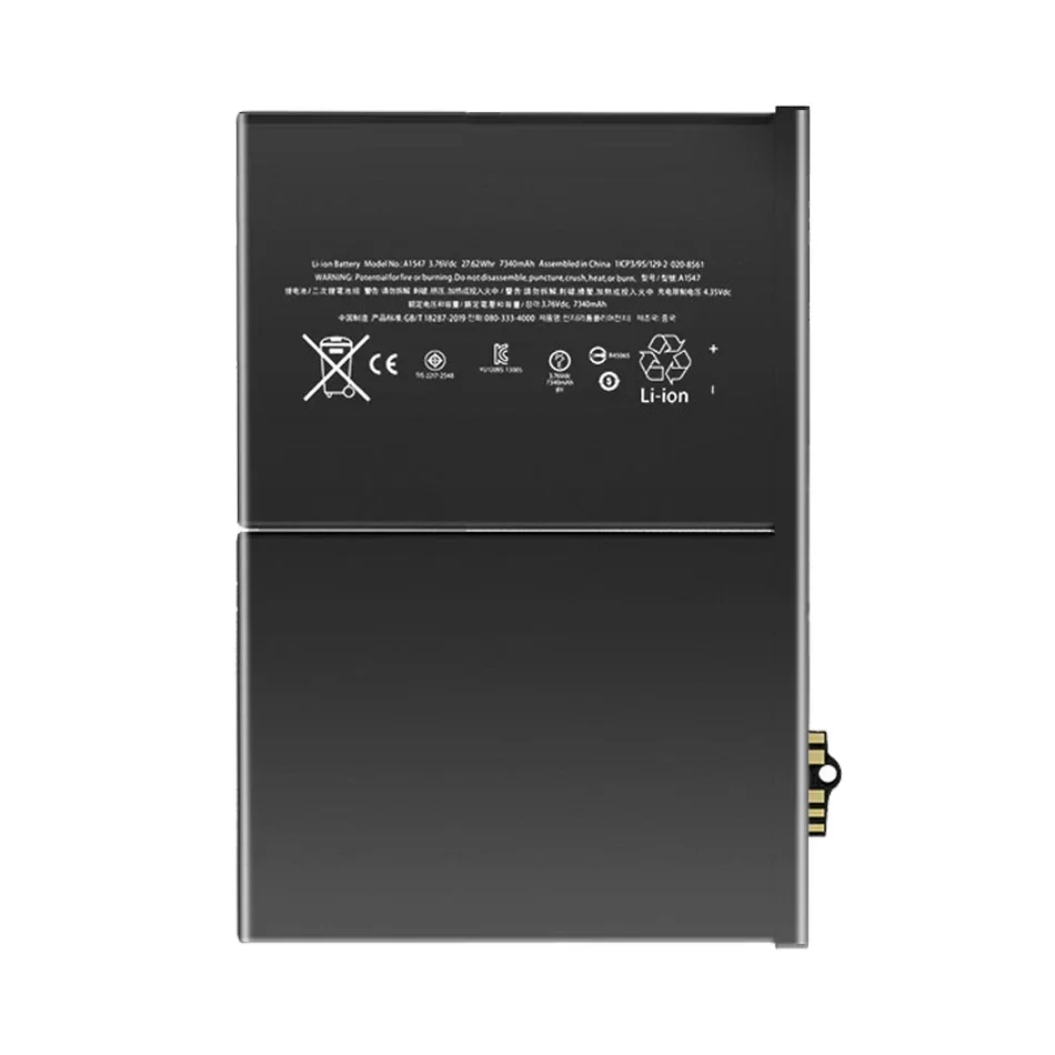 Rechargeable Battery Pad6 7340mAh for IPad 6 Air 2 IPad6  Air2 A1547 A1566 A1567 Portable Batteries Warranty + Track Code