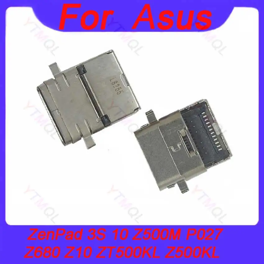 10-50 sztuk Konektor Port Dock Pengisi Daya USB untuk Asus ZenPad 3S Z500M P027 Z680 Z10 ZT500KL Tipe C Steker Jack Kontak