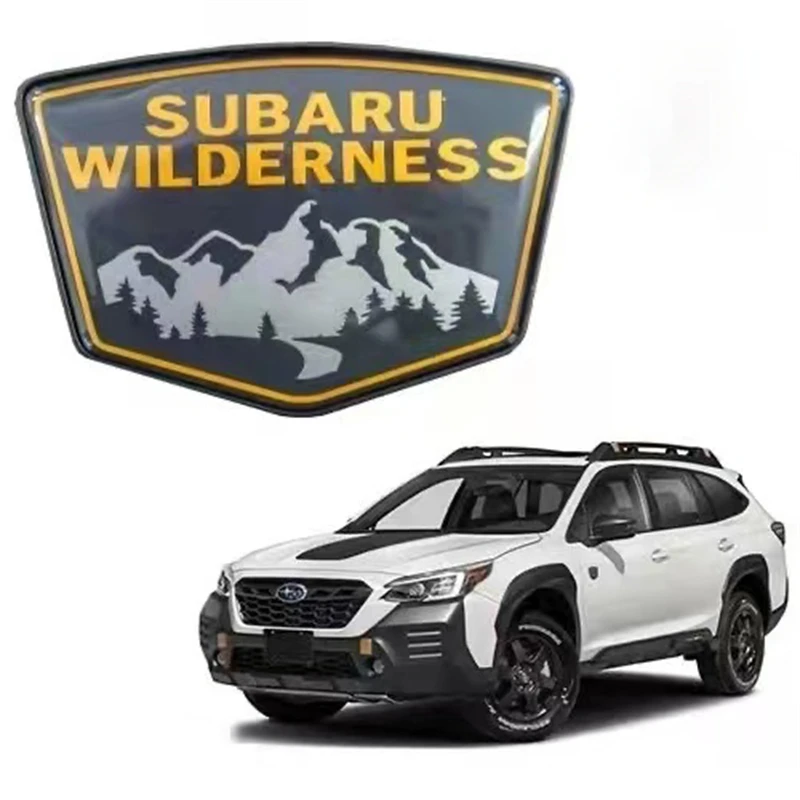 

Subaru Wrangler Subaru Wilderness Edition 2022, в Северной Америке, США, с наклейками на крыло задней двери