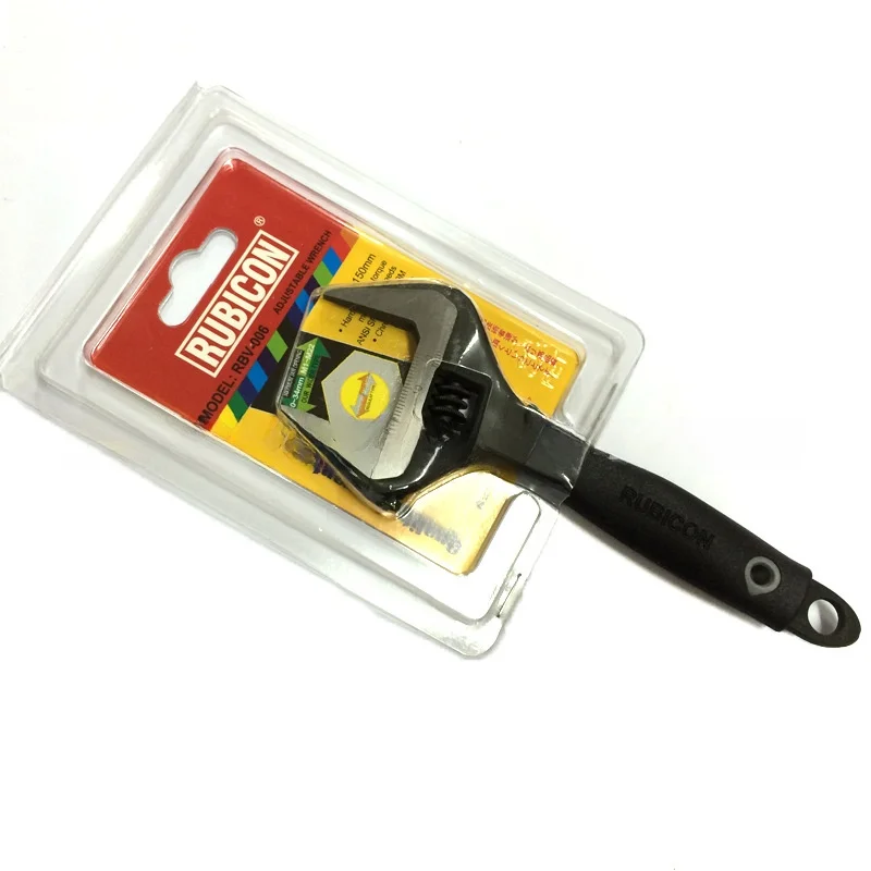 

Japanese RUBICON Robin Hood RBV-006 Large Jaw Adjustable Wrench 34mm