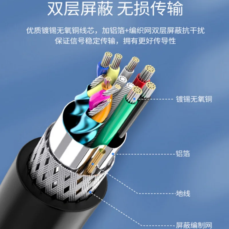 Reversible USB-C Type C To USB 2.0 90 Degree Left & Right&UP&Down Angled Data Cable For VR Mac & Tablet & Cell Phone  25cm 1m