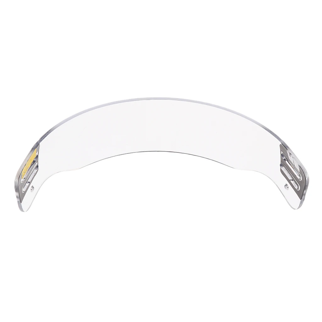 CE Approved Ice Hockey Clear Visor -Anti-fog and Anti-scratch - Mounting