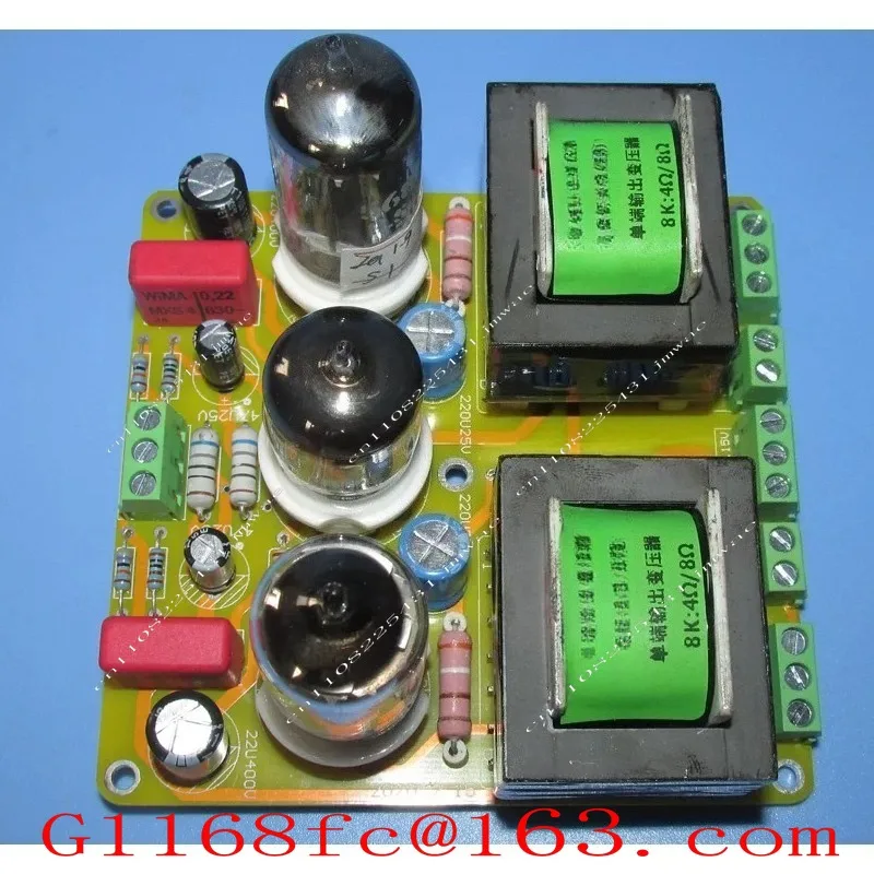 5686 Tube Single-ended Class A Three-dimensional Power Amplifier Board 2WX2 Three Small 9-pin Tube Suitable for JCDQ79G