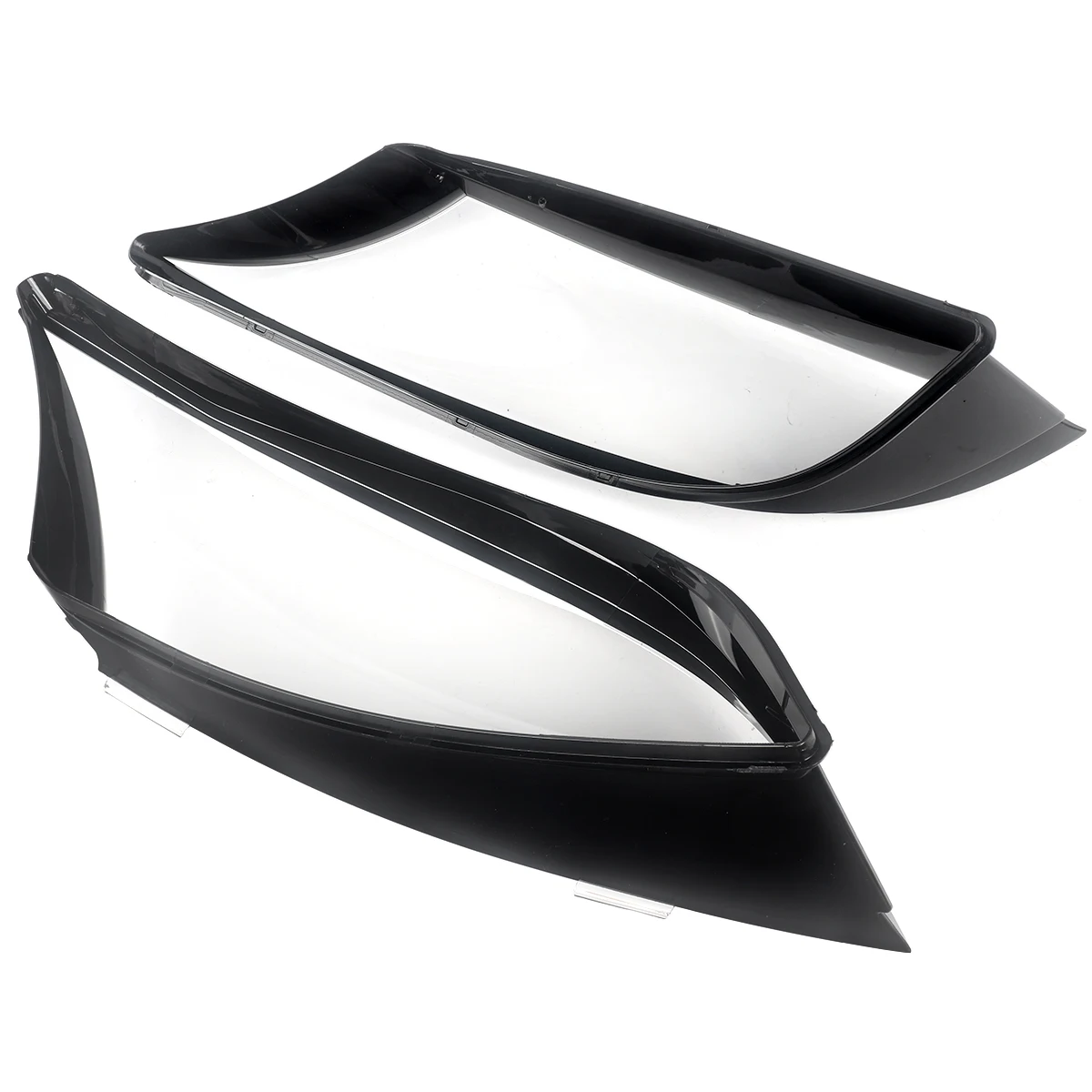 زوج لأودي TT 2008-2014 اليسار اليمين عدسة المصباح الأمامي كشافات غطاء شل كاب