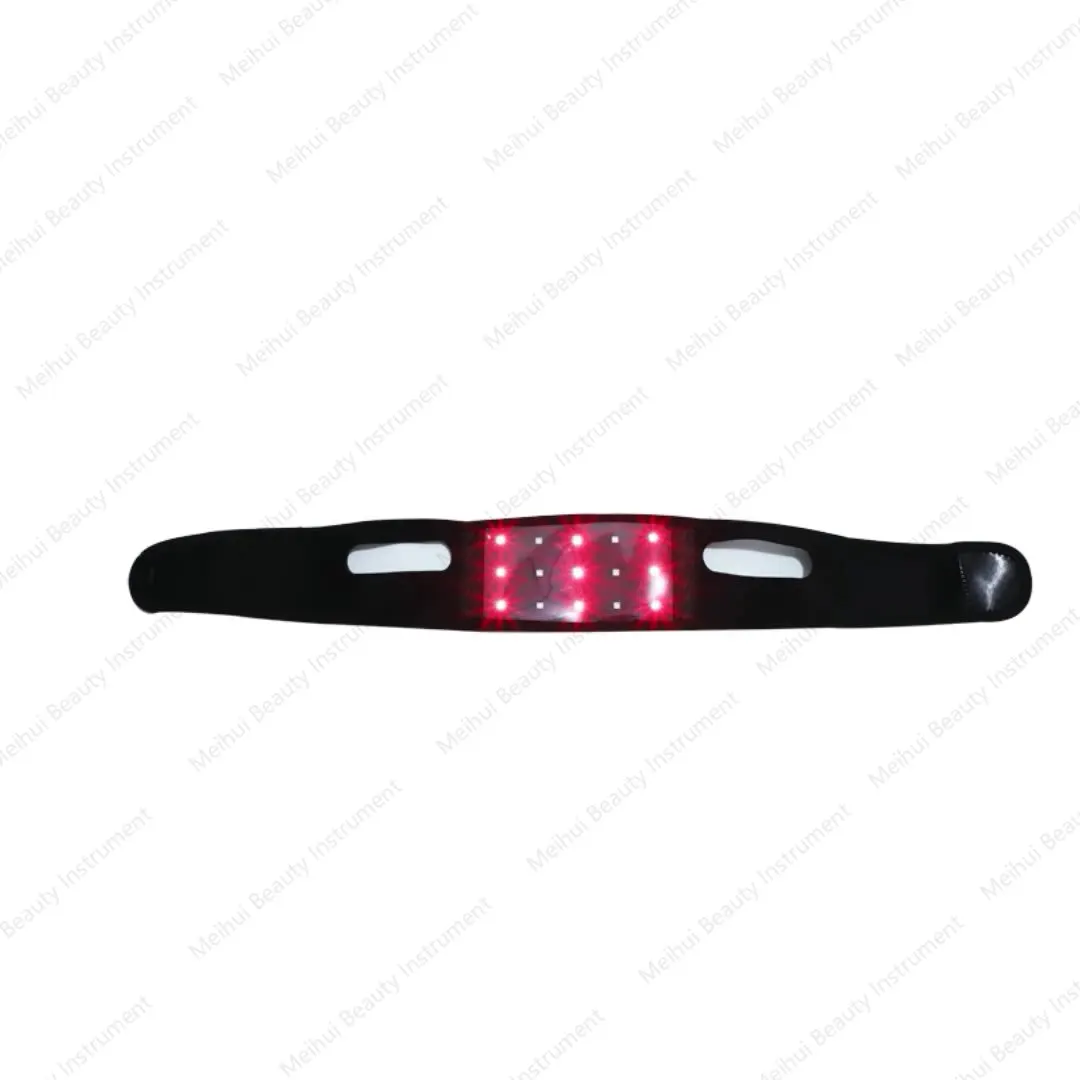 Mini Portable Therapy Device, Double Chin Fat Red Light Emitting Diode Light Therapy Kit for Chin Strap