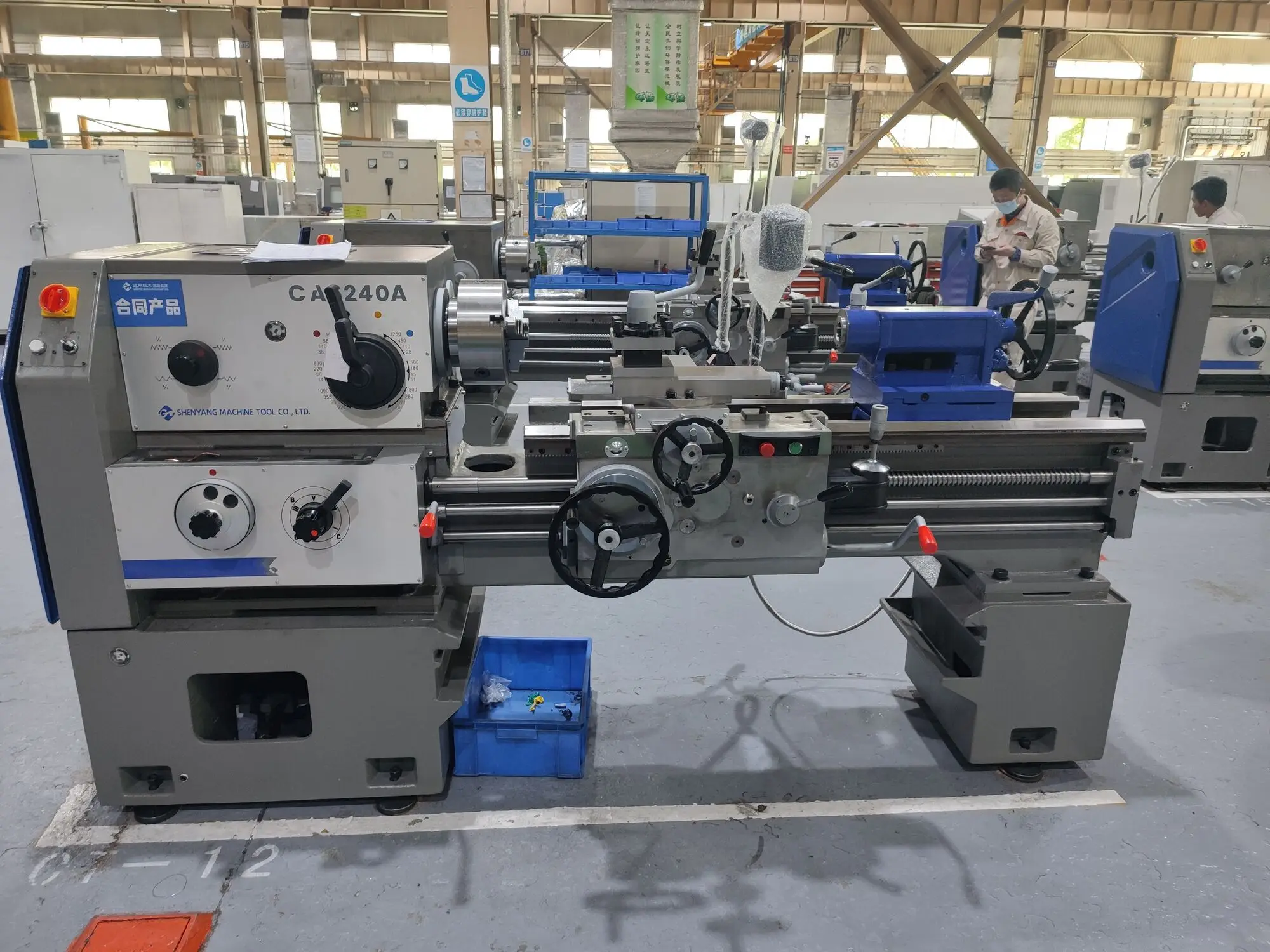 CL Horizontal Ca6140 1000Mm Heavy Cutting 3 Chuck Manual Lathe Hine