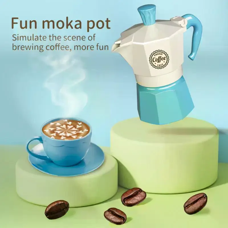 4/5/7 Uds. Casa de juegos/cocina al aire libre DIY juego de té de la tarde juguete para niños regalo juego de simulación juego de café vajilla