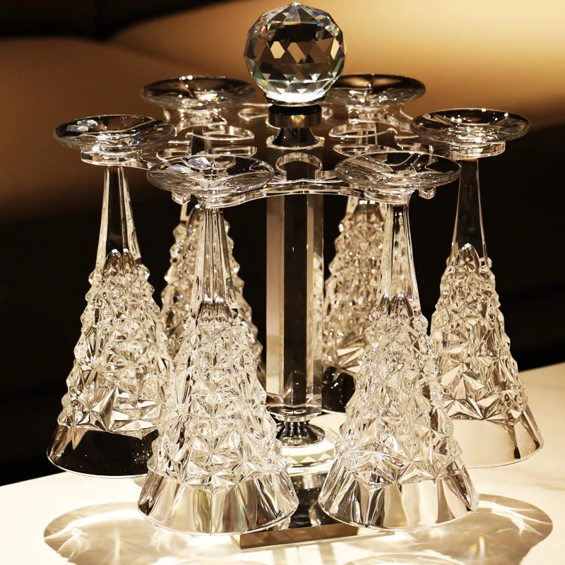 Crystal glass classic goblet, wine set decanter set