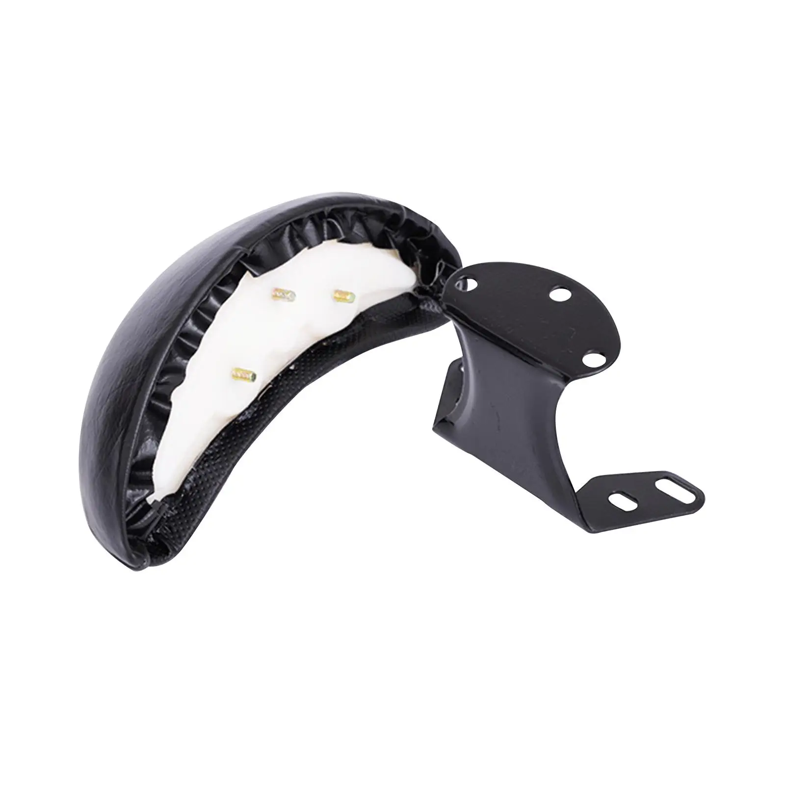 Rear Seat Backrest Passenger Backrest Thickened Foam Durable Cushion Bracket Bicycle Rear Seat for Motorcycle Electric Bike