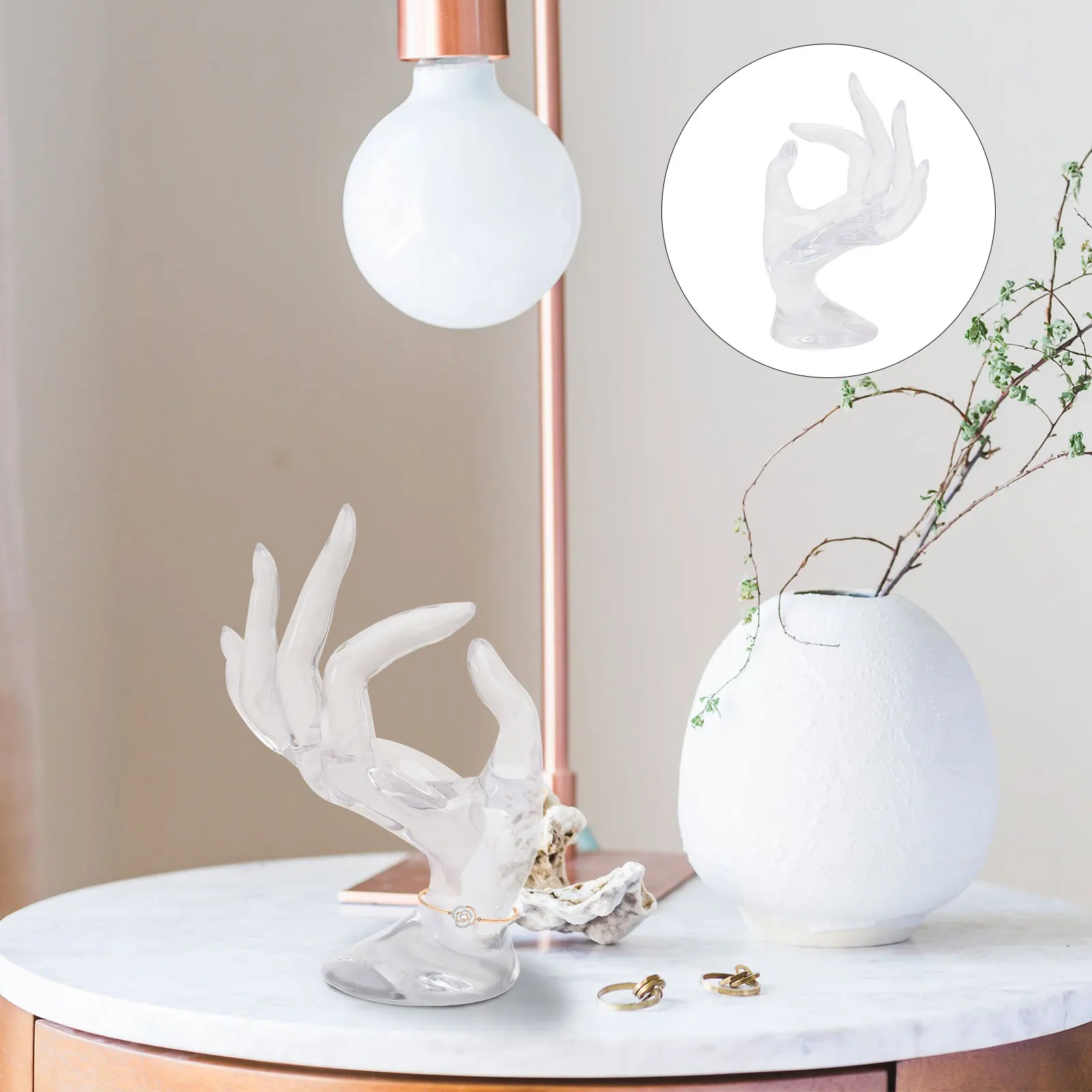 Креативная форма руки, стеллаж для демонстрации ювелирных изделий, пластиковая подставка, органайзер для браслетов, домашний подарок для профессионального использования