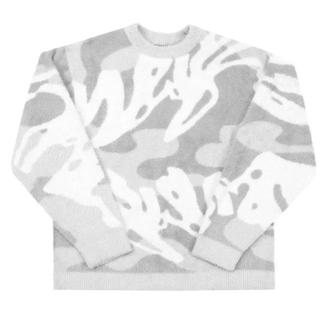 Pullover Hip-hop pria, pakaian rajut Y2k atasan jalanan Retro rajut musim gugur dan musim dingin 2024 untuk lelaki