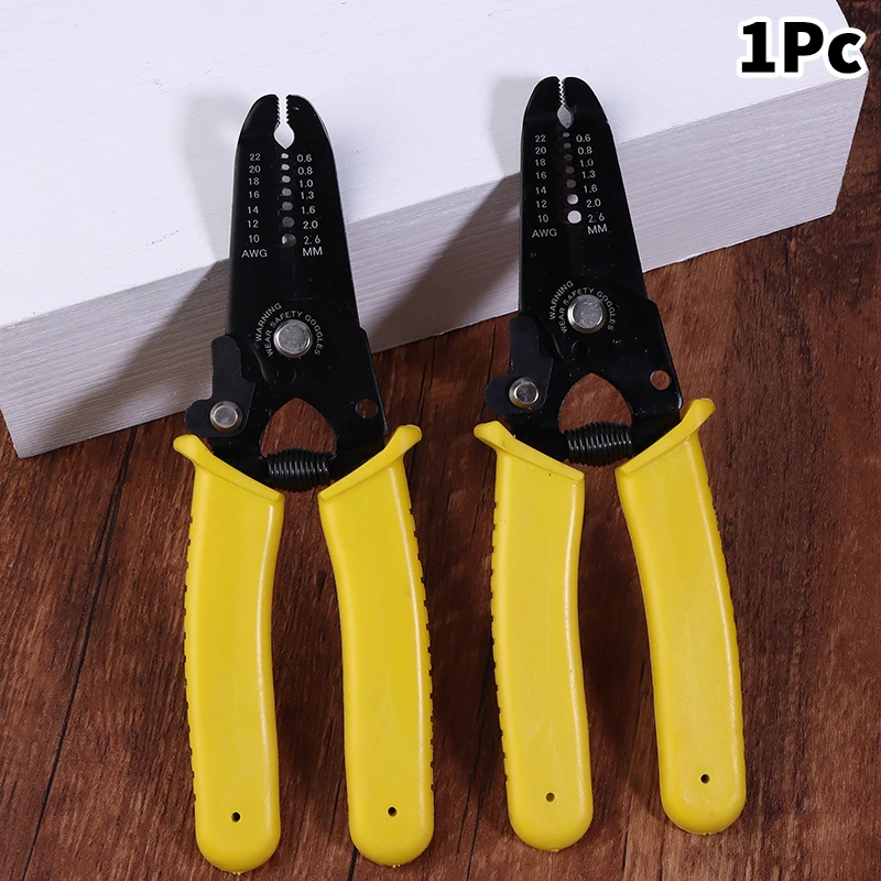 6-Inch Multifunctional Wire Tools: Expert Cable Stripper, Cutter and Crimper