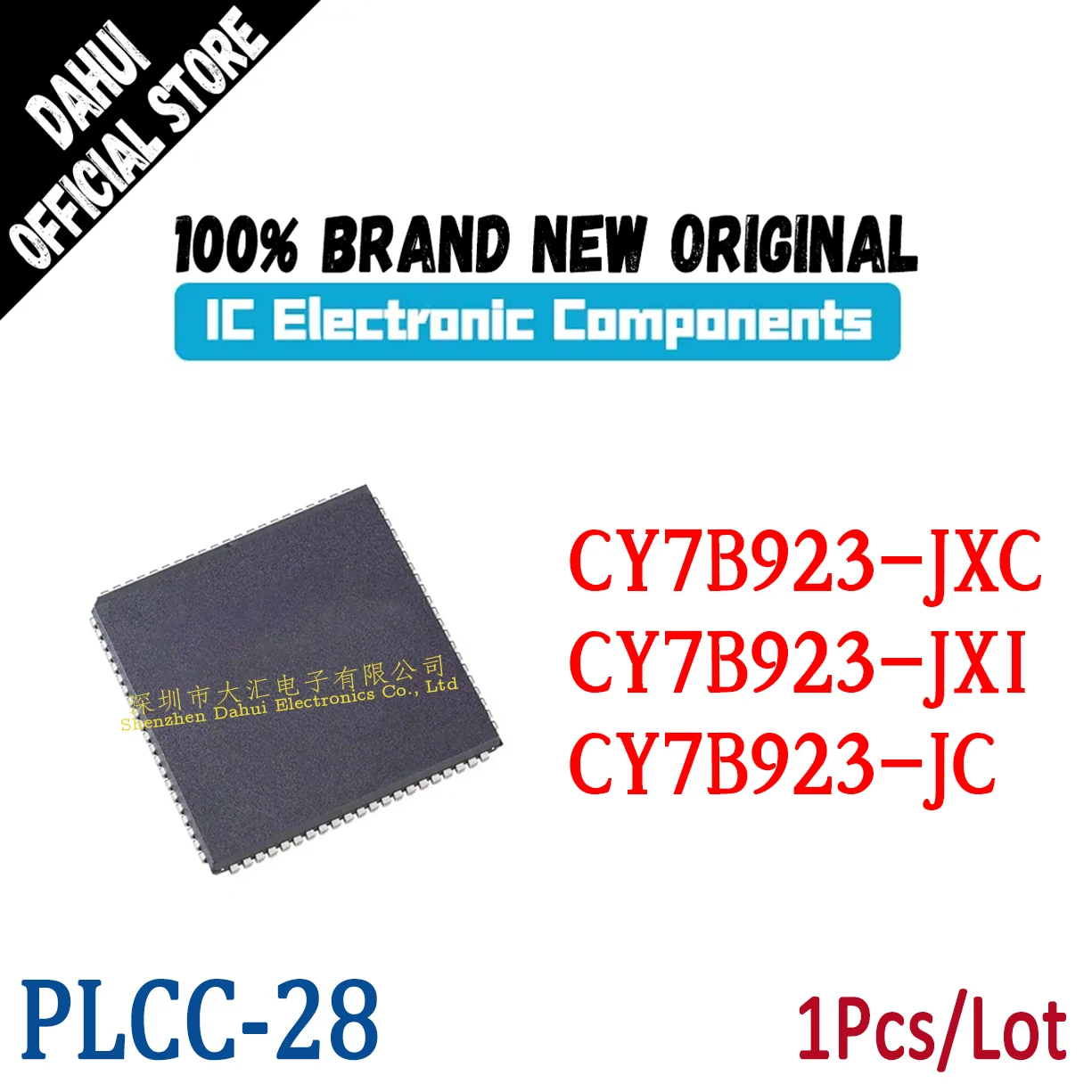 

CY7B923-JXC CY7B923-JXI CY7B923-JC CY7B923-JI JXC/JXI JC/JI The same PLCC-28 Chip IC new original