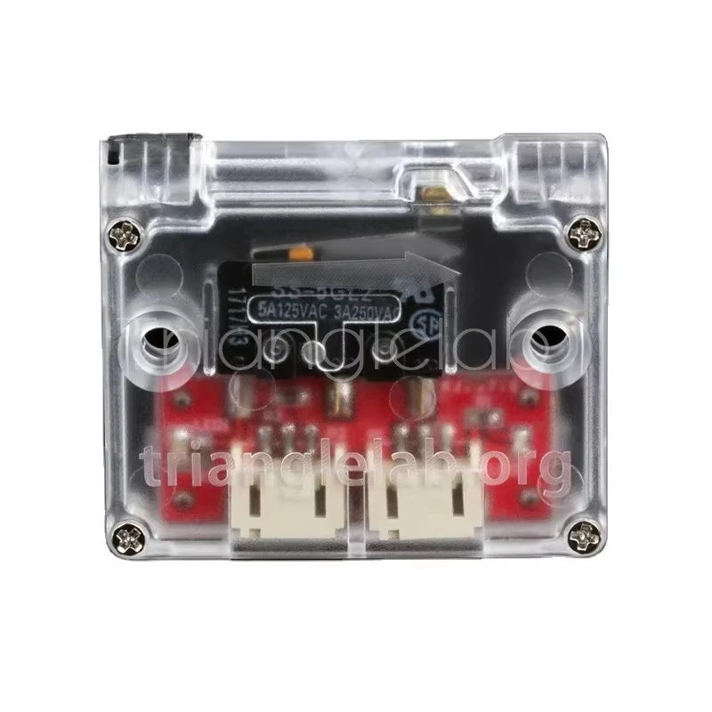 The Trianglelab filament runout sensor module for 3D printer 1.75 mm material inspection unit is compatible with the auto-pause